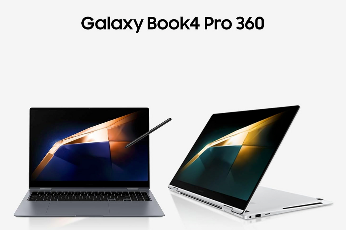 Portable Neuf Samsung Galaxy Book 4 Pro 360, Ultra 7 155H, 16Gb, 512Gb M.2, 16" Tactile NP960QGK-KG2CA