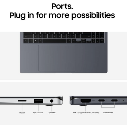 Portable Neuf Samsung Galaxy Book 4 Pro 360, Ultra 7 155H, 16Gb, 512Gb M.2, 16" Tactile NP964QGK-KS1CA