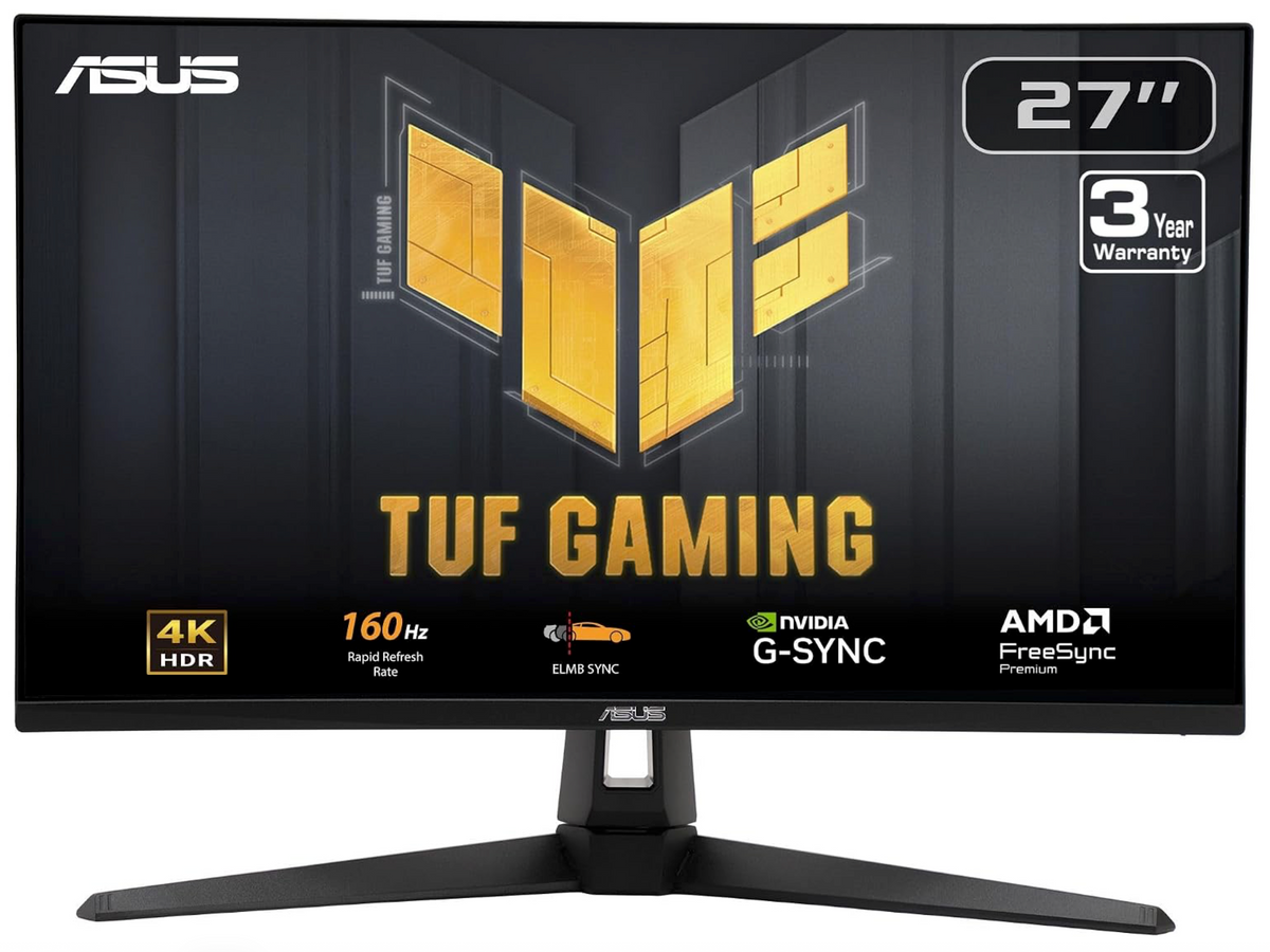 ASUS TUF Gaming Moniteur HDR 4K 27 po (VG27UQ1A) – 160 Hz, 1 ms