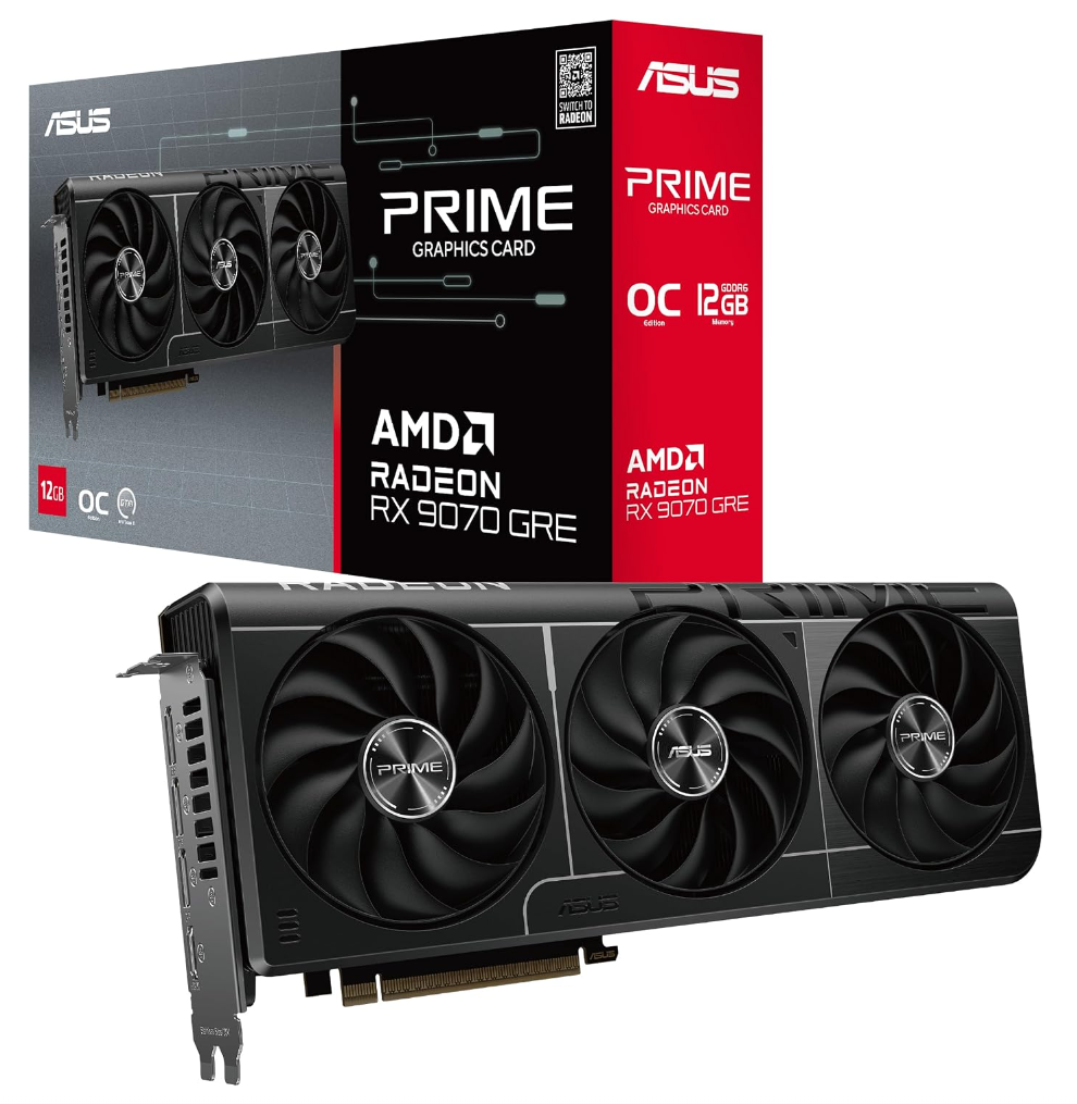 ASUS Prime AMD Radeon RX 9070 GRE 12gb OC