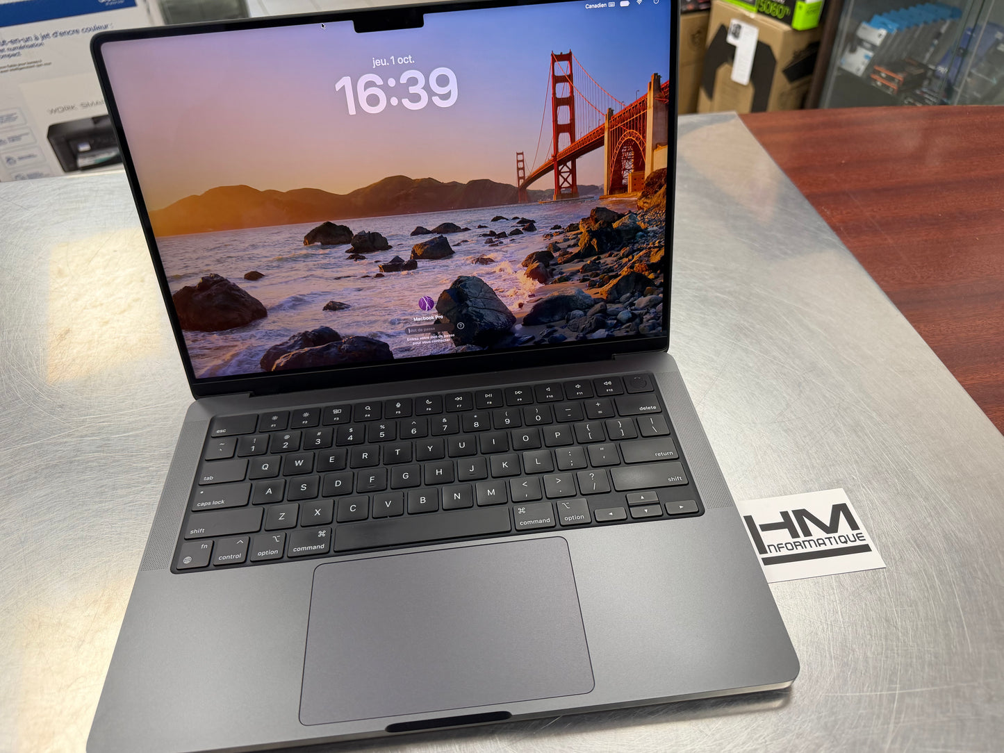 MacBook Pro 2024 Puce M4 (USAGÉ)