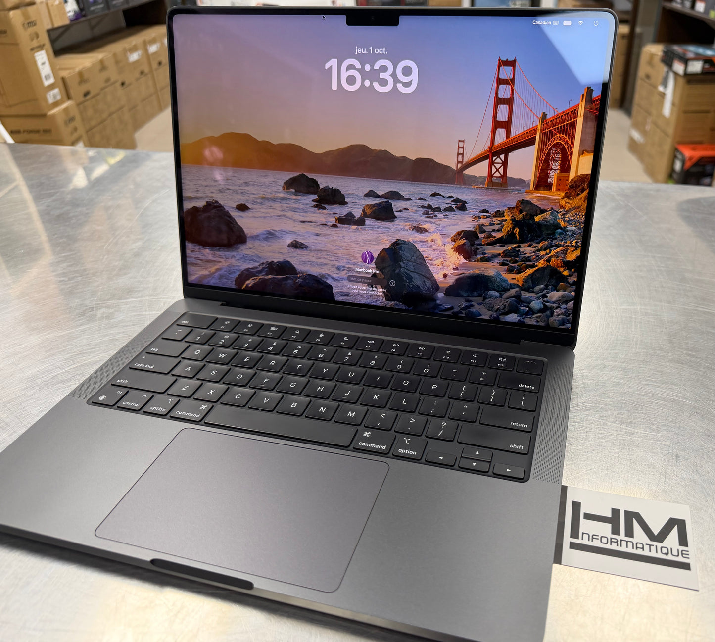 MacBook Pro 2024 Puce M4 (USAGÉ)
